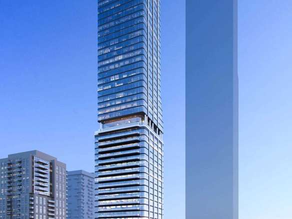 18 Dalhousie Street Condos Exterior Rendering