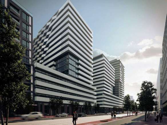 180 Queens Quay East Condos Exterior Rendering