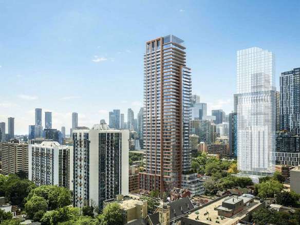 214 Sherbourne Street Condos Exterior Rendering