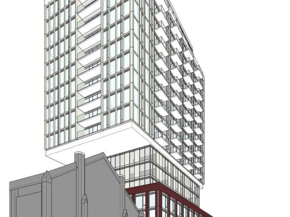 301 Queen Street East Condos Exteriior Rendering
