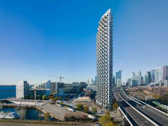 307 Lake Shore East Condos Exterior Rendering