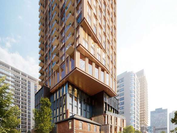 33 Maitland Street Condos Exterior Rendering