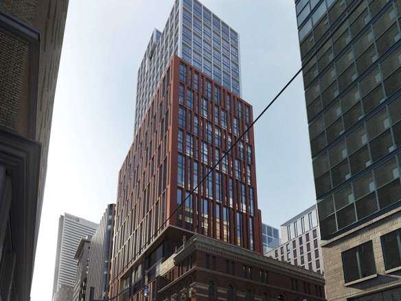 34 King Street East Condos Exterior Rendering