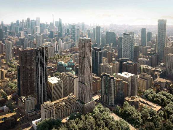 350 Bloor East Condos Exterior Renderings
