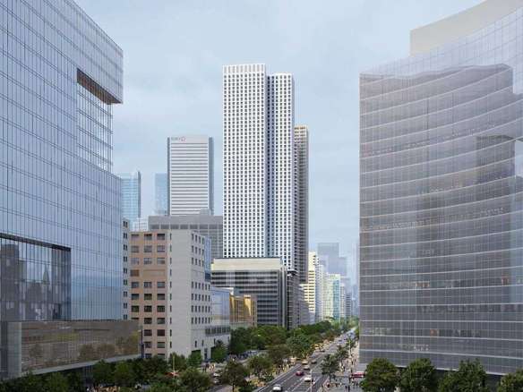 505 University Avenue Condos Exterior Rendering