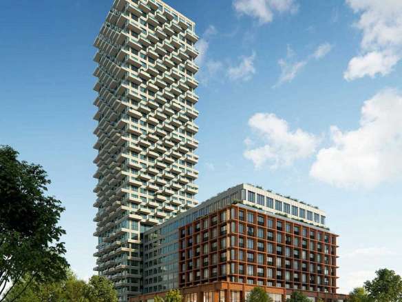 7 Labatt Avenue Condos Exterior Rendering