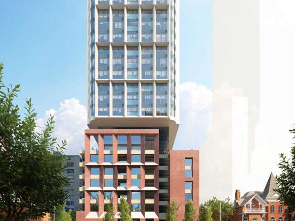 88 Isabella Street Condos Exterior Rendering