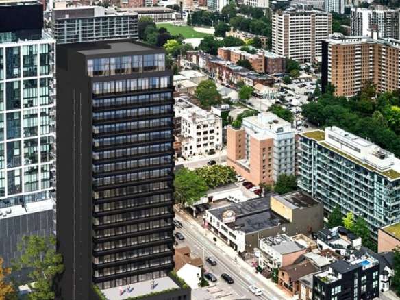 Berkeley House Condos Exterior Rendering
