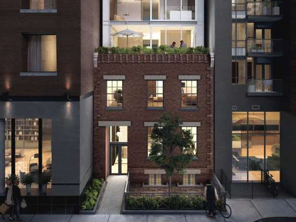 Bungalow on Mercer Condos Exterior View