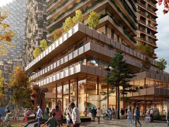 The Overstory Condos Exterior Rendering