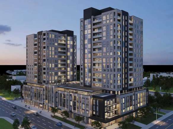 1175 Weber Street East Condos Exterior Rendering