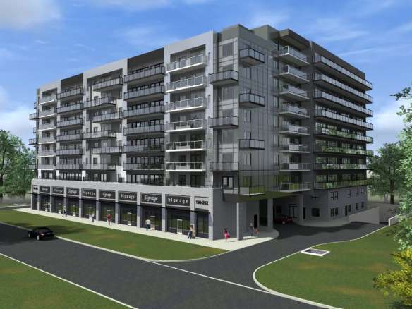 196 Upper Mount Albion Condos Exterior Rendering