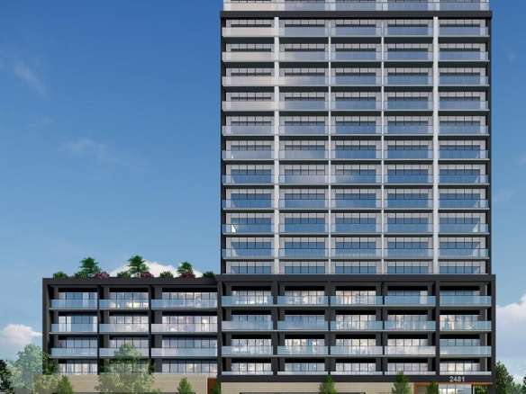 2481 Barton Street East Condos Exterior Rendering