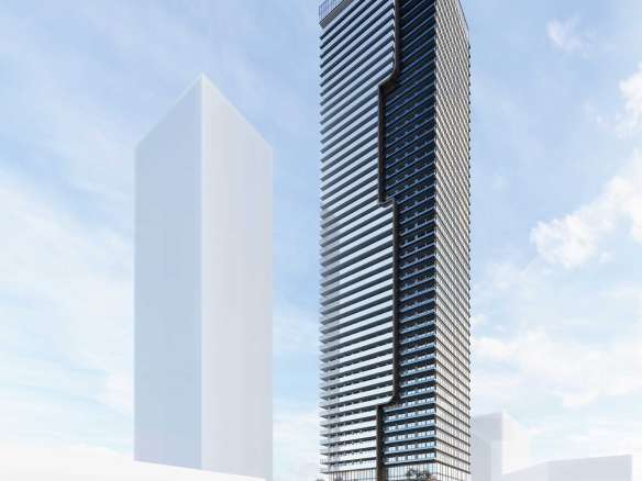 417 King Street West Condos Exterior Rendering