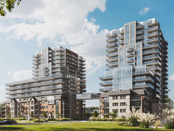 55 Kerr Street Condos Exterior Rendering