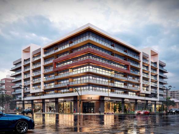 814 Upper Wentworth Condos Exterior Rendering