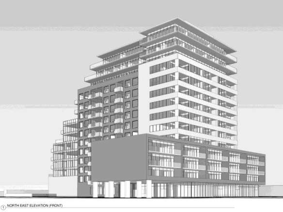 928 Queenston Road Condos Exterior Rendering