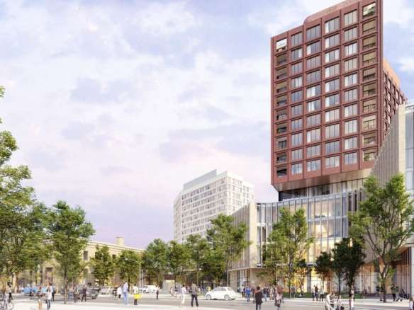 Baker Street Condos Exterior Rendering