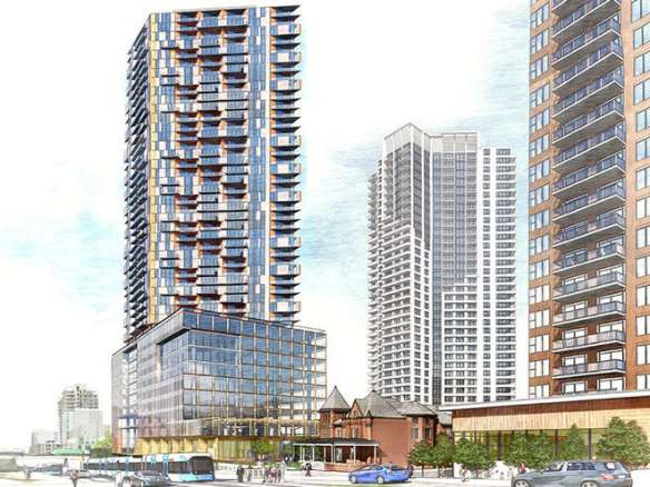 Station Park Building E Condos Exterior Rendering