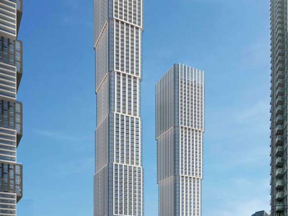 180 Burnhamthorpe Road West Condos Exterior Rendering