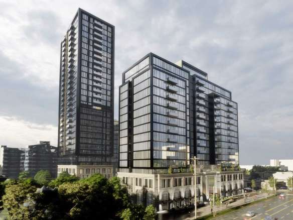 60 Dundas Street East Condos Exterior Rendering