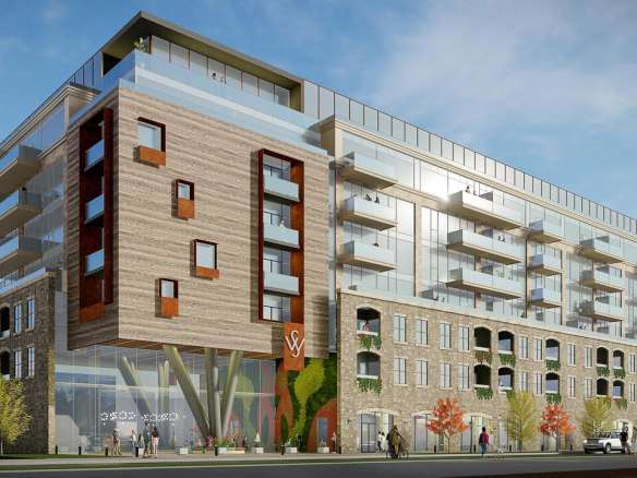 Wilson at Academy Condos Exterior Rendering