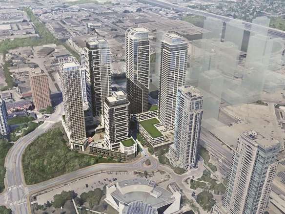 100 Borough Drive Condos Rendering