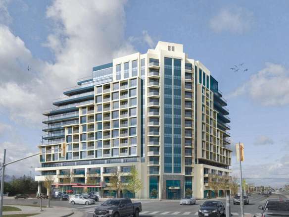 1030 Queen Street West Condos Exterior Rendering