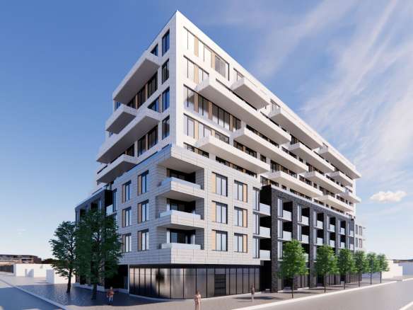 1041 Lakeshore Road East Exterior Rendering