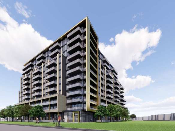1286 Queen Street West Condos Exterior Rendering