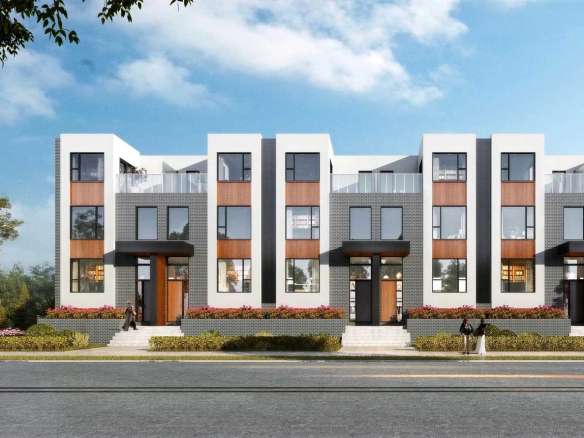 186 Old Kennedy Road Towns Rendering