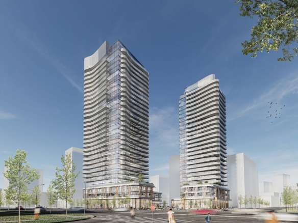 3015 Dundas Street West Condos Exterior Rendering