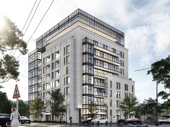 42 Lakeshore Road West Condos Exterior Rendering