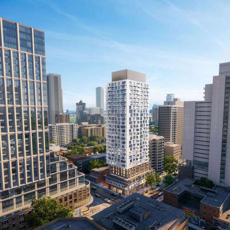 68 Wellesley Street East Condos Rendering