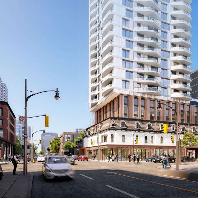 68 Wellesley Street East Condos Rendering