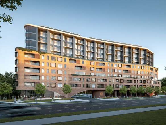 900 Lakeshore Road West Condos Exterior Rendering