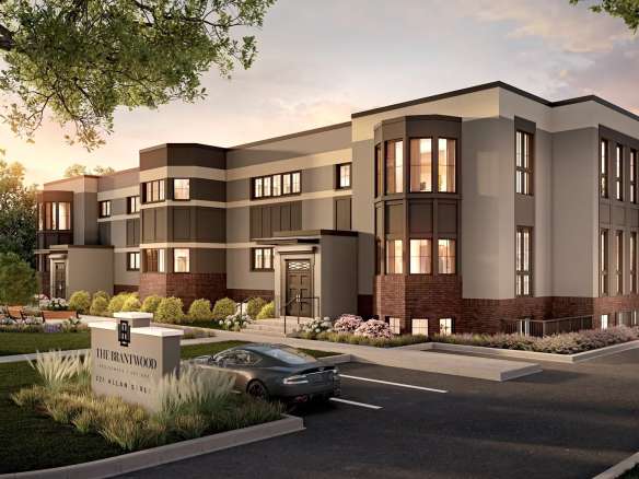 Brantwood School Condos Exterior Rendering