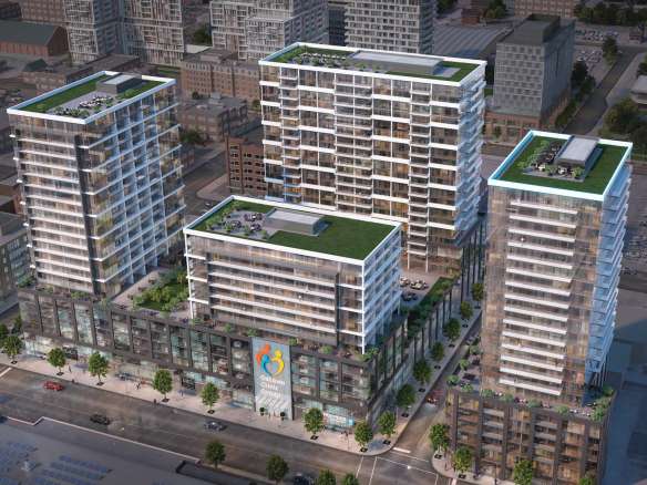 Centra Condos Rendering