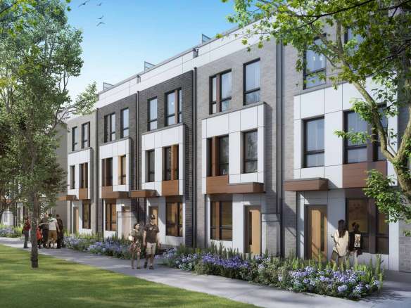 Joy Station Towns Exterior Rendering