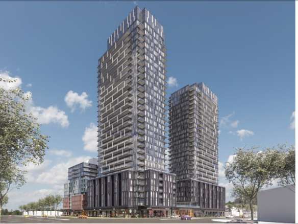 M3 Condos Exterior Rendering