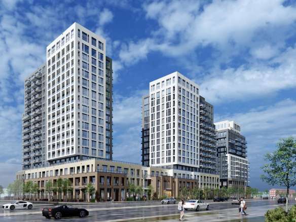 Oakville Yards Condos (Phase 2) Exterior Rendering