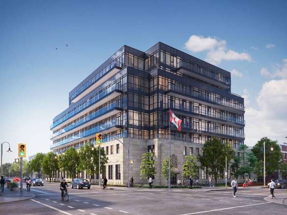 Postlofts Condos Exterior Rendering