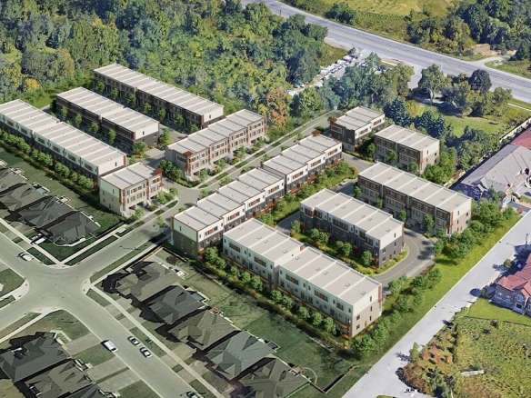 Prince Parque Towns Rendering