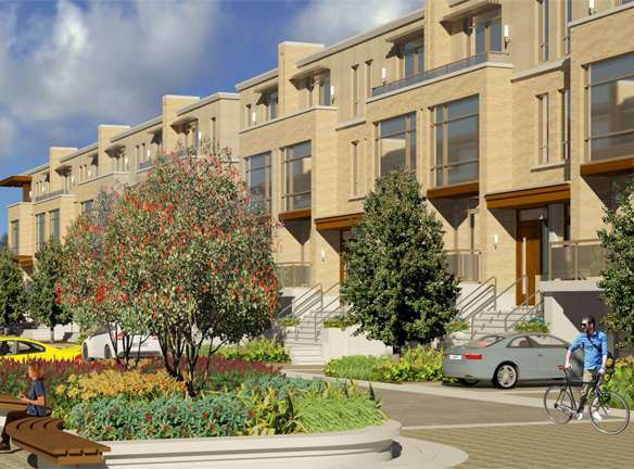 Trellis E-Community Towns Rendering
