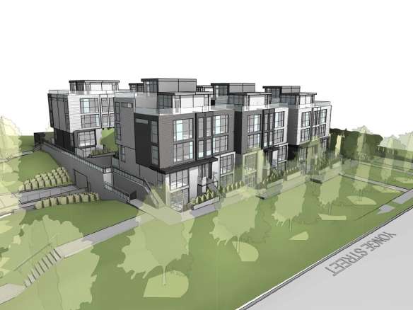 Yonge Ridge Towns Rendering