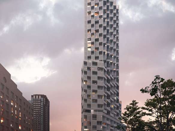 2485 Eglinton West Condos Exterior Rendering