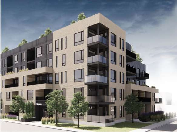 1901 College Condos Exterior Rendering