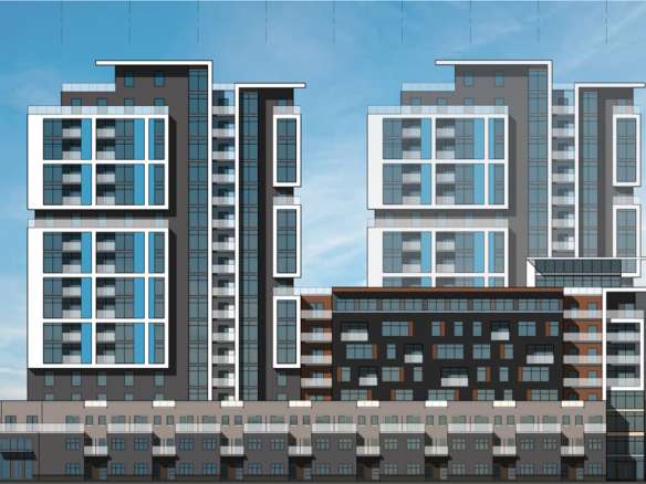 20 Fleeceline Road Condos Exterior Rendering