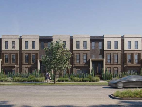 90 Skinner Road Towns Rendering