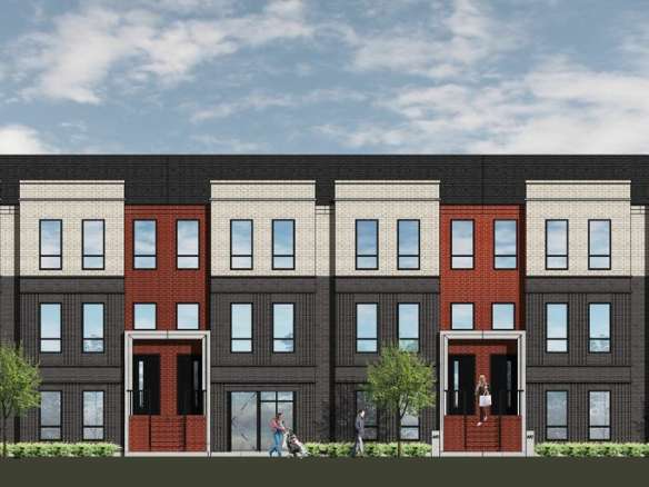 90 Skinner Road Towns Rendering